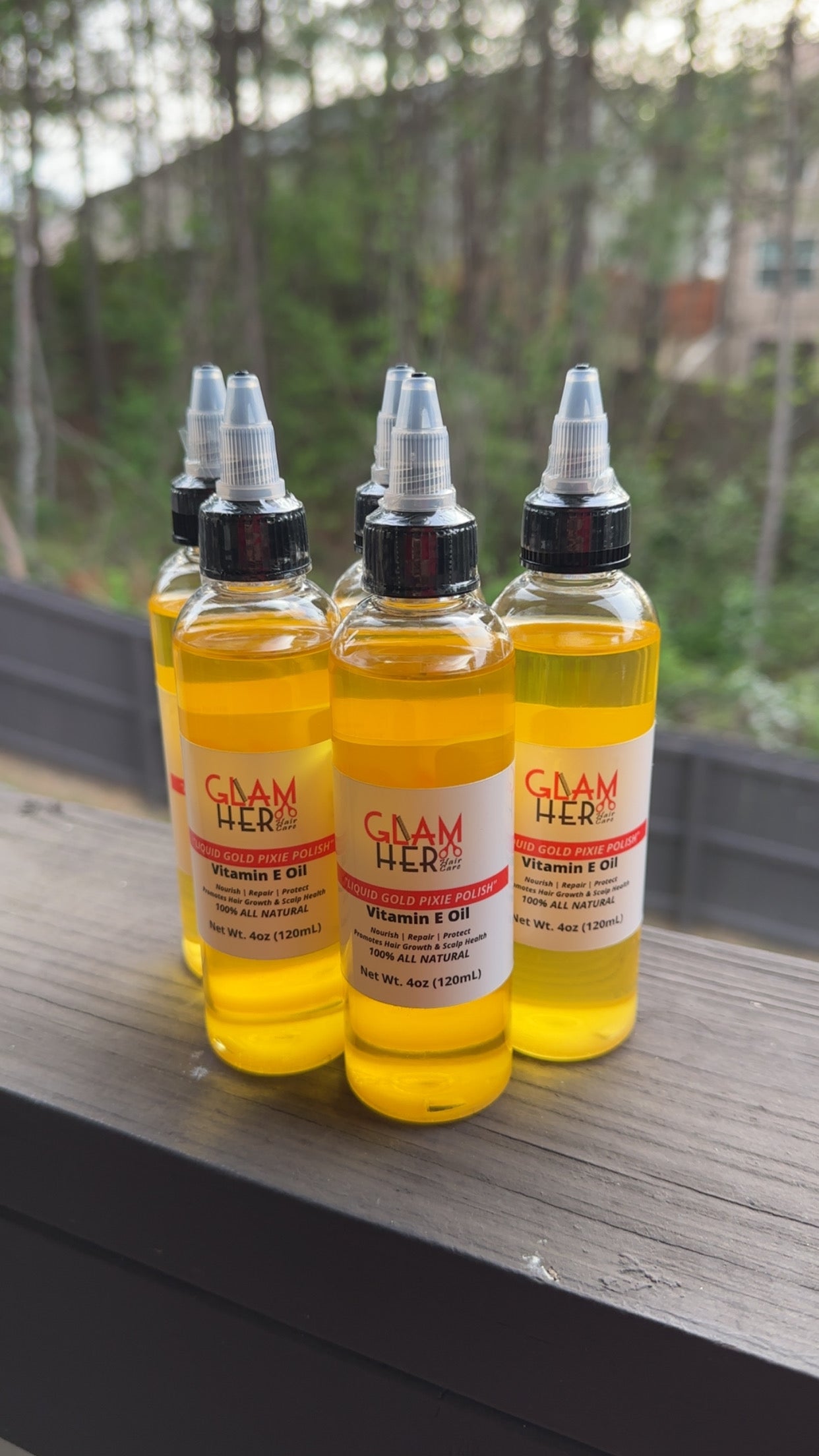“Liquid Gold Pixie Polish” Vitamin E Oil