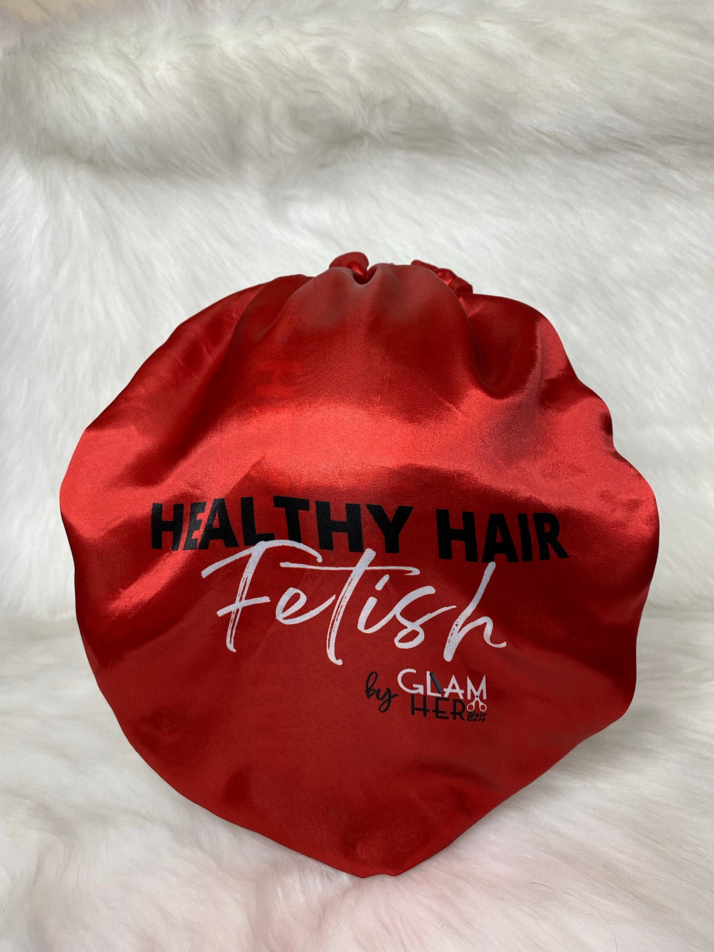 GlamHer Reversible Satin Bonnet