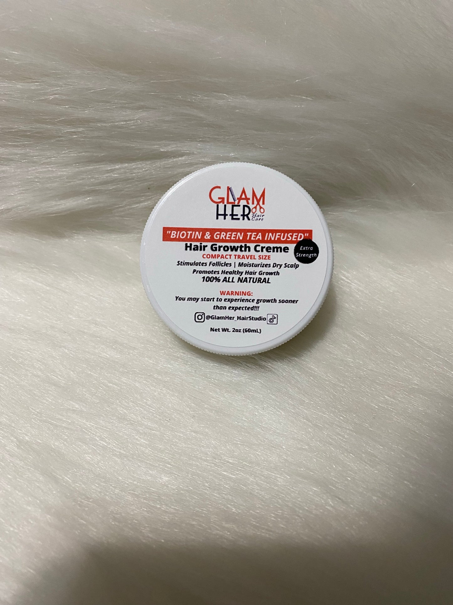 Biotin & Green Tea Infused Growth Creme “Extra Strength”